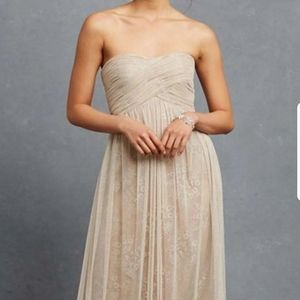 Donna Morgan Serenity Strapless Gown